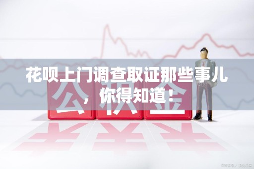 松溪花呗上门调查取证那些事儿,你得知道! 松溪花呗上门调查取证那些事儿,你得知道!