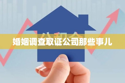 松溪婚姻调查取证公司那些事儿