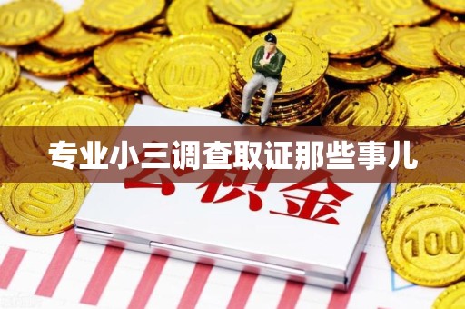 松溪专业小三调查取证那些事儿