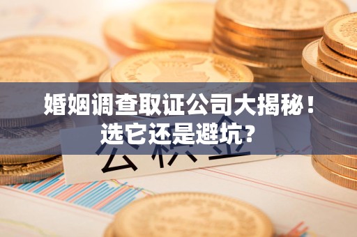 松溪婚姻调查取证公司大揭秘！选它还是避坑？